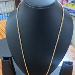 panchaloha gold polish thali chain