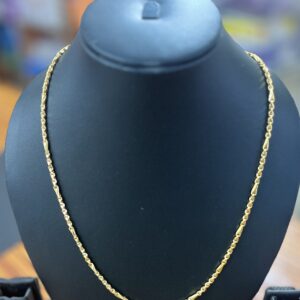 panchaloha gold polish thali chain