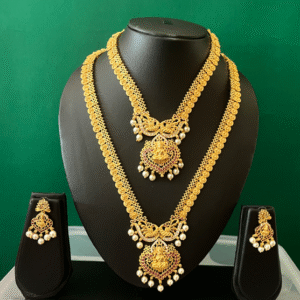lakshmi devi combo jewellery set
