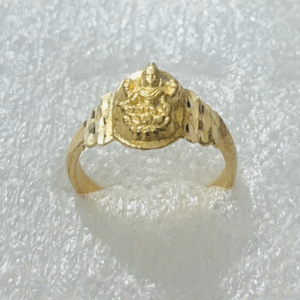 pure panchaloha saraswati finger ring