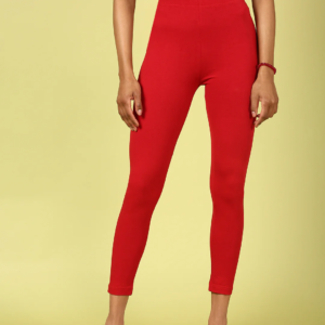 GM Red Ankle Leggings